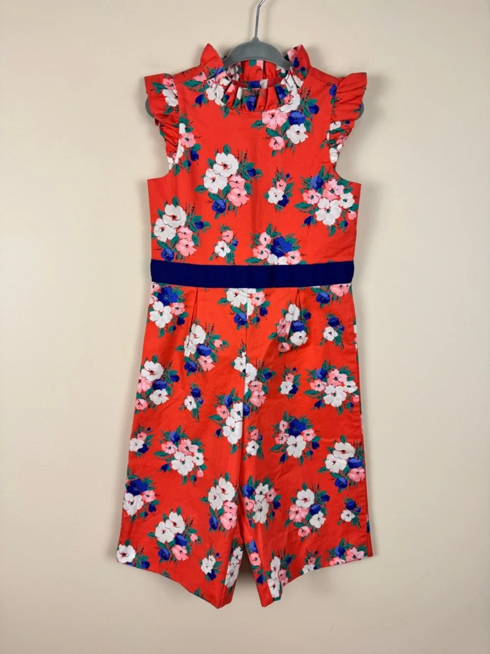 Janie & Jack Floral Jumpsuit